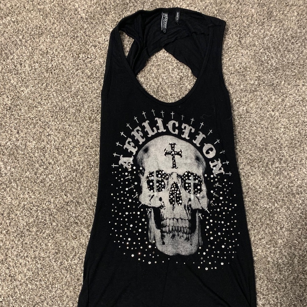 Affliction Black Premium Tank
